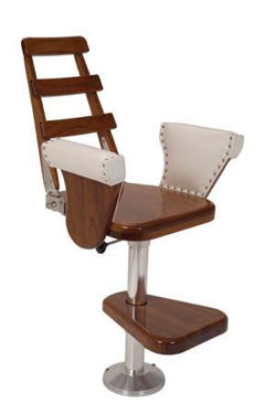 Picture of Pompanette INT 3500 International Helmseat w/ Fiberglass seat board