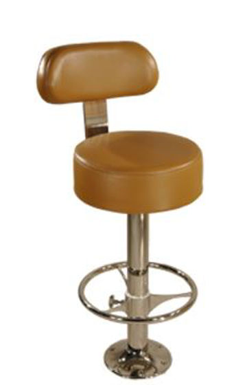 Picture of Pompanette T7023-BACK278 PYS T-Back Bar Stool