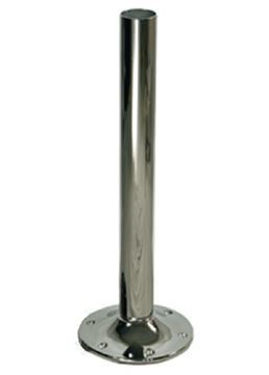 Picture of Pompanette T2260C00 Stainless Steel 8" Regular Mount Pedestal