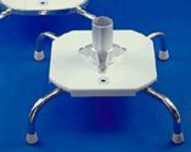 Picture of Pompanette T1633000 Quad Base, Molded, with S/S Legs