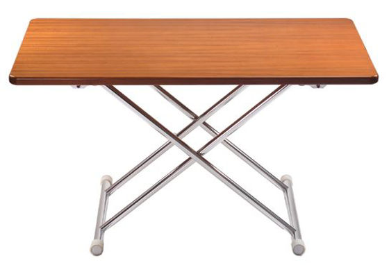 Picture of Pompanette FLA4ALUMTBL Astron Folding Table-Teak