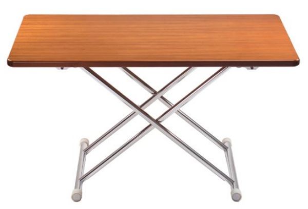 Picture of Pompanette FLA4ALUMTBL Astron Folding Table-Teak