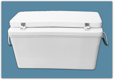 Picture of 3″ Set Back Ice Chest 38 qt - 15x15x24