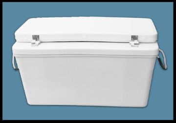 Picture of 3″ Set Back Ice Chest 65 qt - 18″*x17x23″ – 27″ Taper