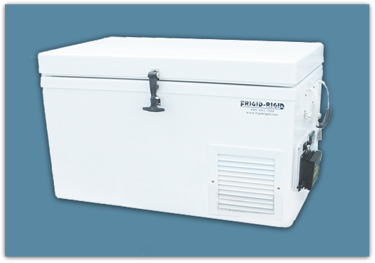 Picture of 6.0 Cubic Feet Solar Freezers / Refrigerators (Two Solar Panels) 190 lbs - 22x21x54